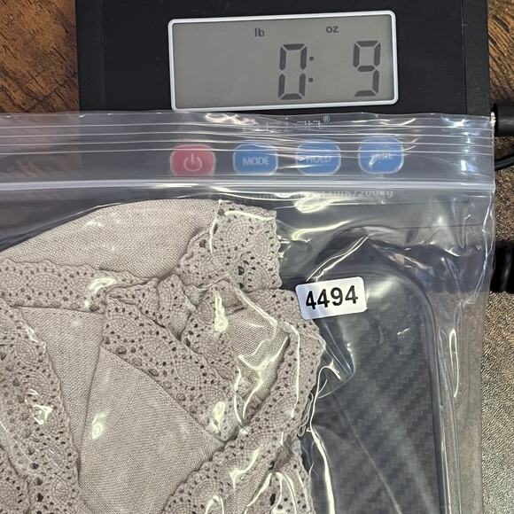 CJ Banks Tiered Skirt Women 18W Natural Beige Linen Rayon Elastic Waist Ruffle - Picture 9 of 9